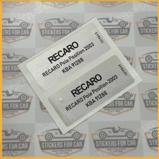 Recaro Pole Position KBA 91288 7219845