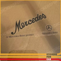 Clear Inside Mercedes Signed Windshield Glass Decal A2115841938 Black Replica