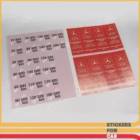 Mercedes Benz Service Sticker Euro Vintage W126 W123 R107 W124 W201 Germany