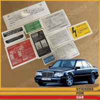 Restoration Stickers For Mercedes-Benz W124 E500 for Japan Region