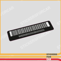 BMW Shield Barcode USA Sticker Replica 71212122695