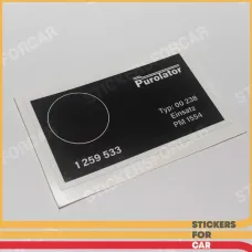 BMW 2002 Turbo Einsatz Purolator Decal Sticker 1259533