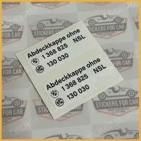 1368825 BMW E30 Tail Light Bulb Holder Covers