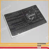 BMW Label Exhaust Emission 7838238