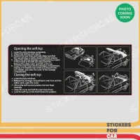 BMW USA E30 Cabrio Sun Visor Mechanical Іnstructions CONVERTIBLE