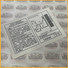 Ford Vehicle Emission Control Information YW7E-9C485-GJU