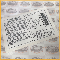Ford Vehicle Emission Control Information YW7E-9C485-GKJ