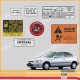 Honda Civic 1995 - 2000 Europe Decals Stickers Set 
