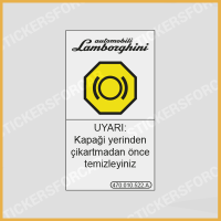 Brake Sticker - 470010522A