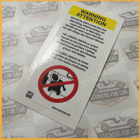 Land Rover Sticker For Bag Conditioning 6H52 244A38-BC