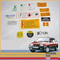 Deutsche Lada 2108 21081 21083 Decal Set Restoration Sticker Aufkleber