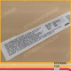 Freightliner VIN Sticker USA Quality Replica Vehicle Conforms 2401177070